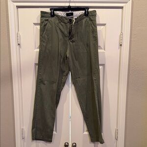 Men's Olive Chino Pants
